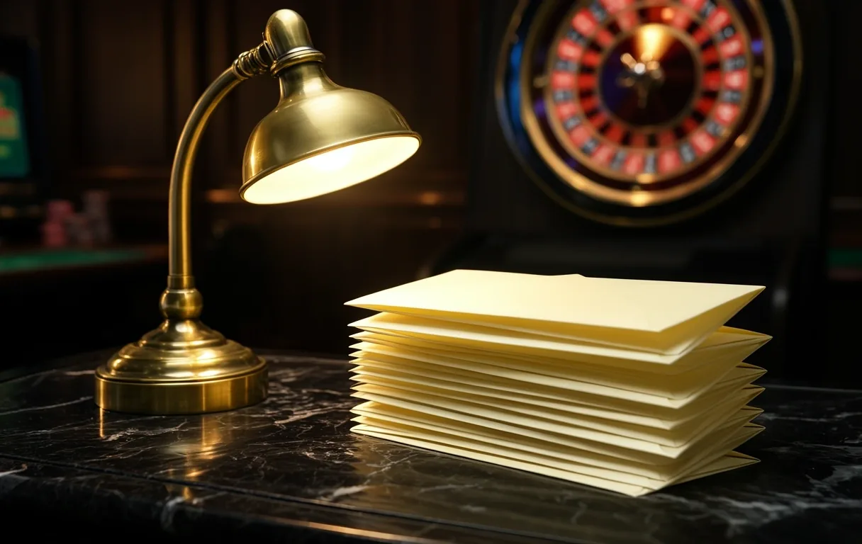 Casino Archival Background